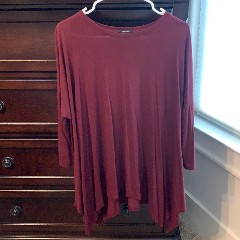 Maroon Top